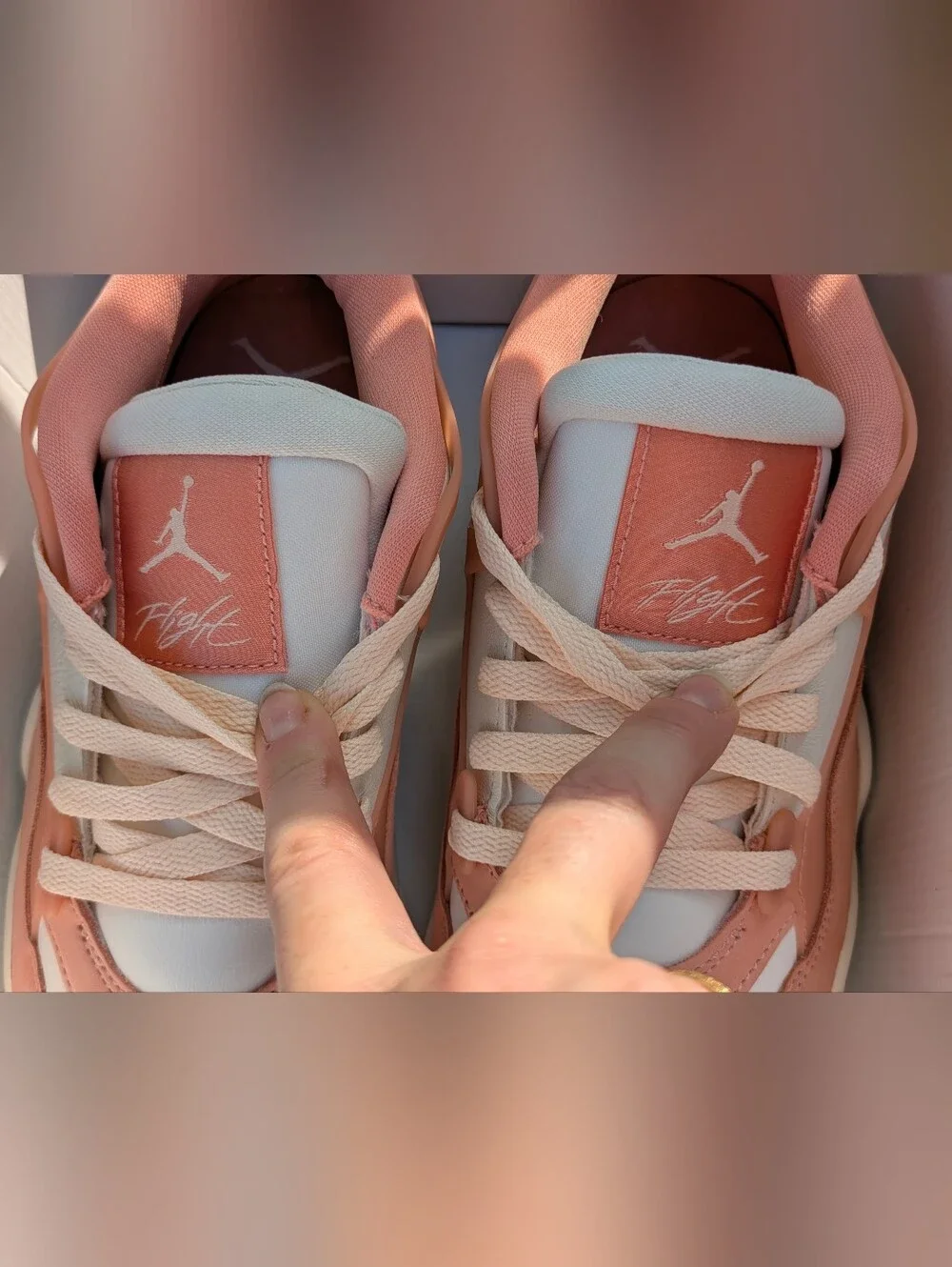 Flawless Women's Air Jordan 4RM - Guava - 8.5